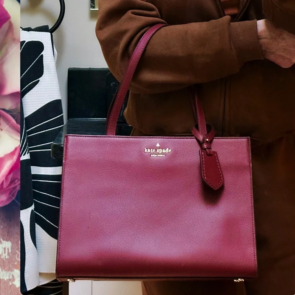 KATE SPADE THOMPSON STREET LARGE SAM HANDBAG in SIENNA